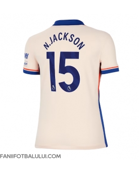 Chelsea Nicolas Jackson #15 Tricou Fotbal Replică 2024-25 Femei Deplasare